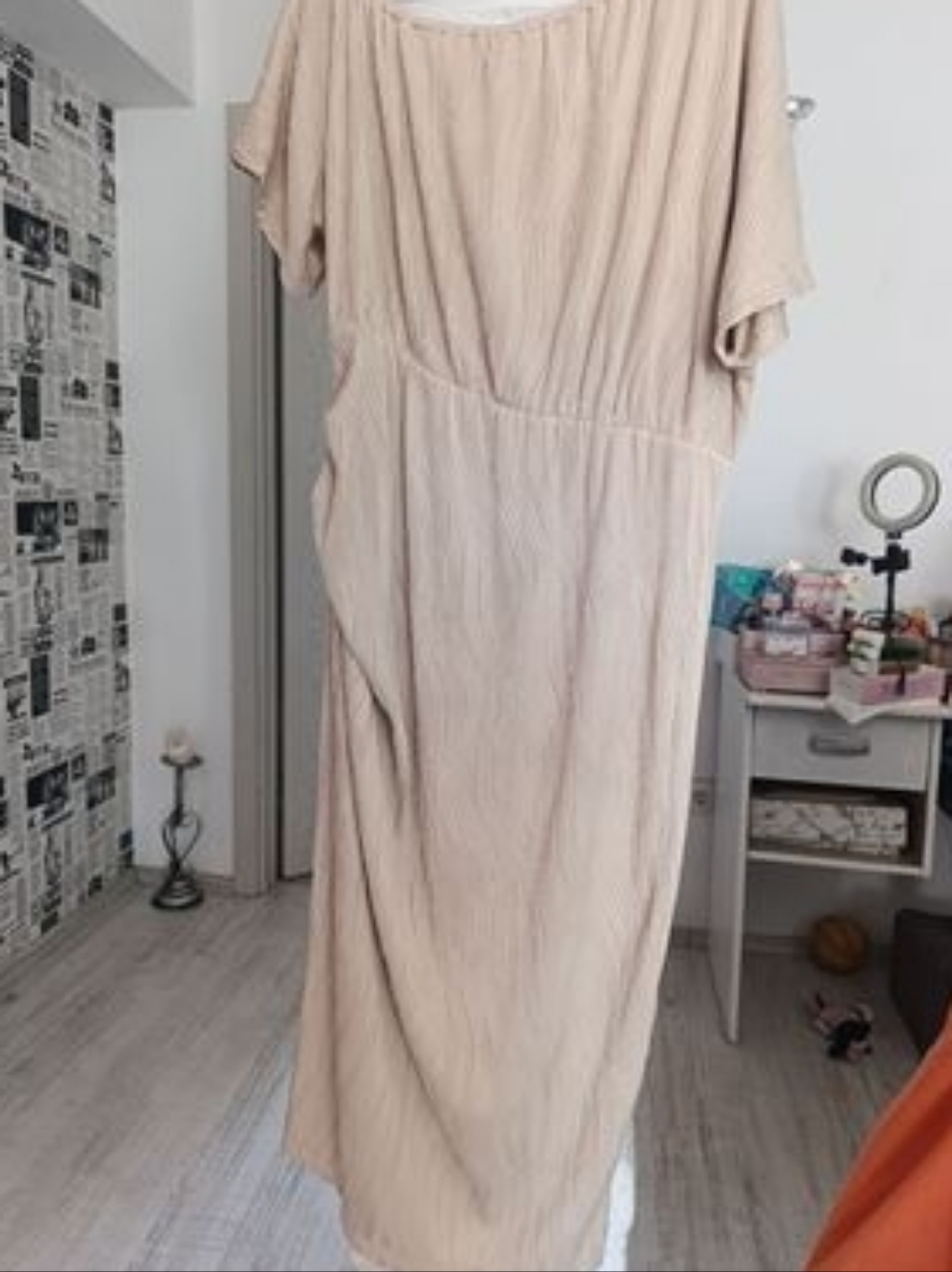 Beige Dress